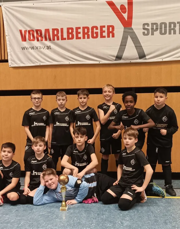 2. Platz der E-Junioren bei Turnier in Bregenz